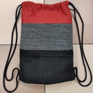 2.7 Sacca ROSSO SCURO/GRIGIO/NERO