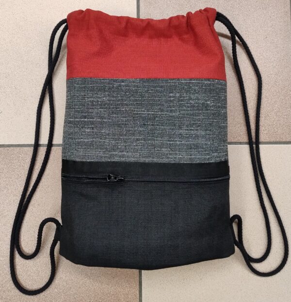 2.7 Sacca ROSSO SCURO/GRIGIO/NERO