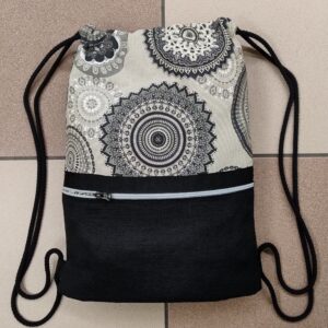 1.7 Sacca MANDALA NERO