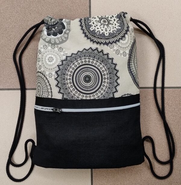 1.7 Sacca MANDALA NERO