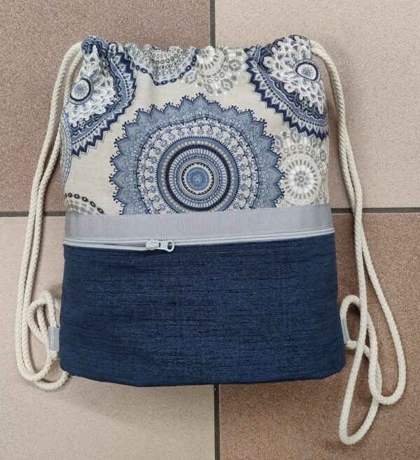 1.55 Sacca MANDALA BLU piccola