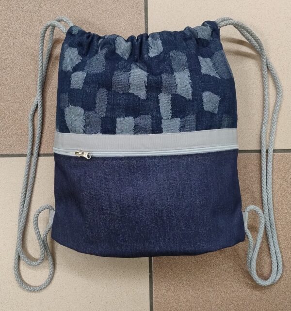 1.95 Sacca JEANS PATCHWORK piccola