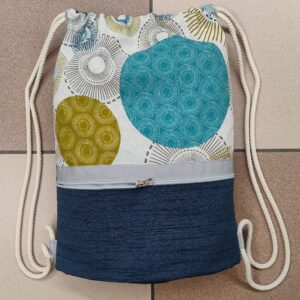 2. Sacca CERCHI VERDI/BLU