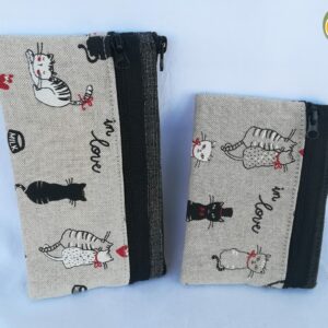 3.85 Porta-documenti 3 tasche GATTO