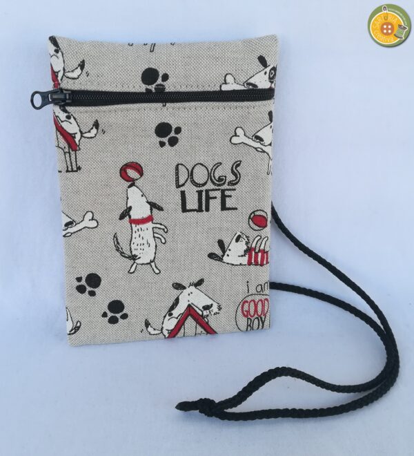 4.3 Porta-cellulare/documenti da collo CANI
