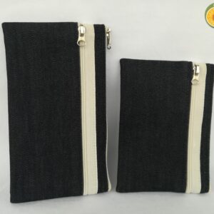1.4 Porta-documenti 3 tasche JEANS BLU