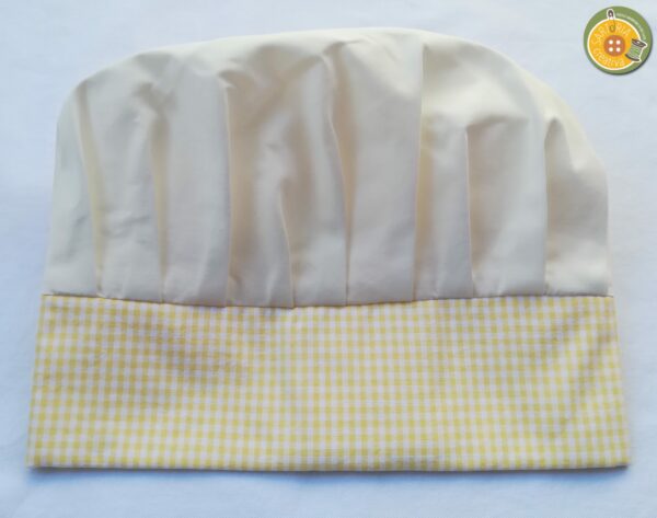 1.4 Cappellino da Chef SCACCHETTI GIALLI