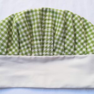 1.4 Cappello da Chef Adulti SCACCHETTI VERDI