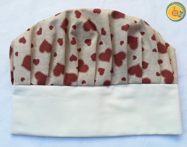 2. Cappello da Chef Adulti CUORI