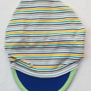 3.1 Fascia bambini con visiera RIGHETTE GIALLO/VERDE/BLU