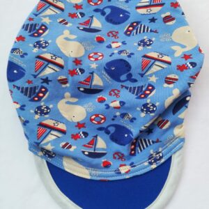 2.2 Fascia bambini con visiera PESCIOLINI e BARCHETTE