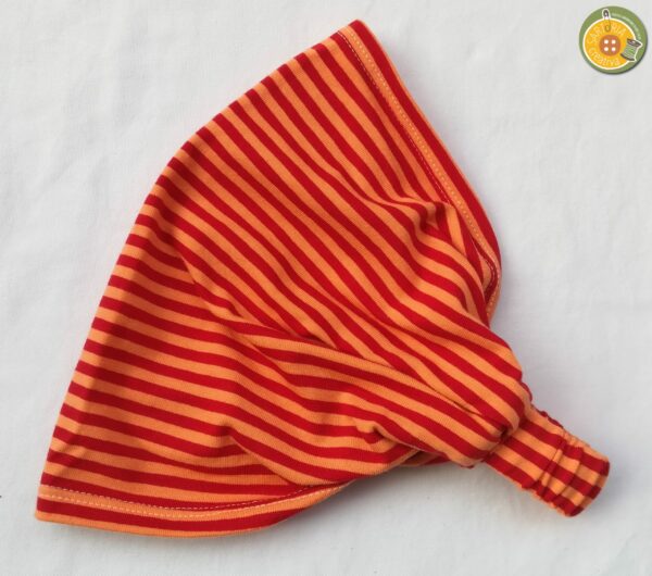 1.6 Fascia bambini RIGHE ARANCIO