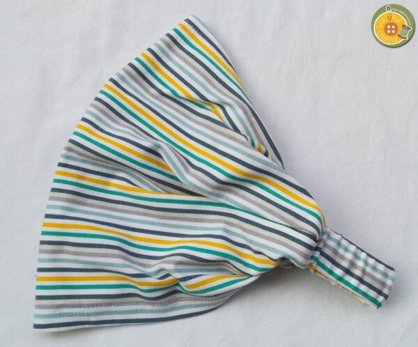1.7 Fascia bambini RIGHE GIALLO/VERDI/BLU