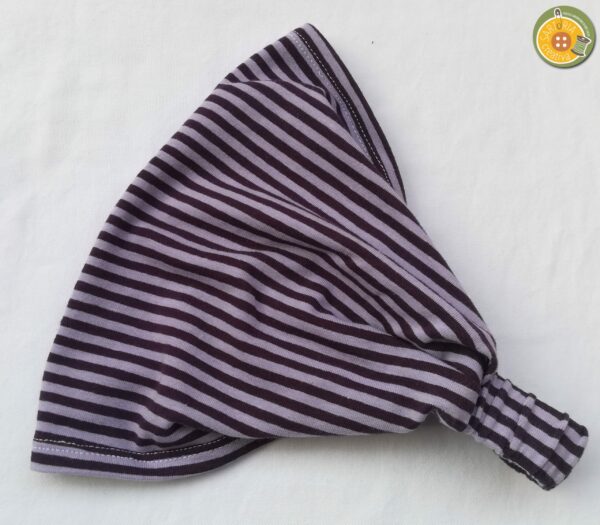 1.8 Fascia bambini RIGHE VIOLETTO