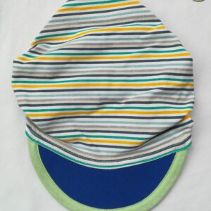 2.2 Fascia baby con visiera RIGHETTE GIALLO/VERDE/BLU