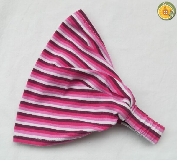 1.3 Fascia baby RIGHETTE BIANCO/ROSA/FUXIA