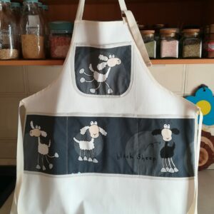 6.6 Grembiule cucina ADULTO PECORE