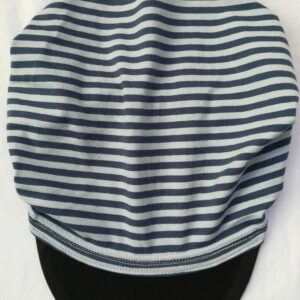 3.1 Fascia adulti con visiera RIGHE AZZURRO/BLU