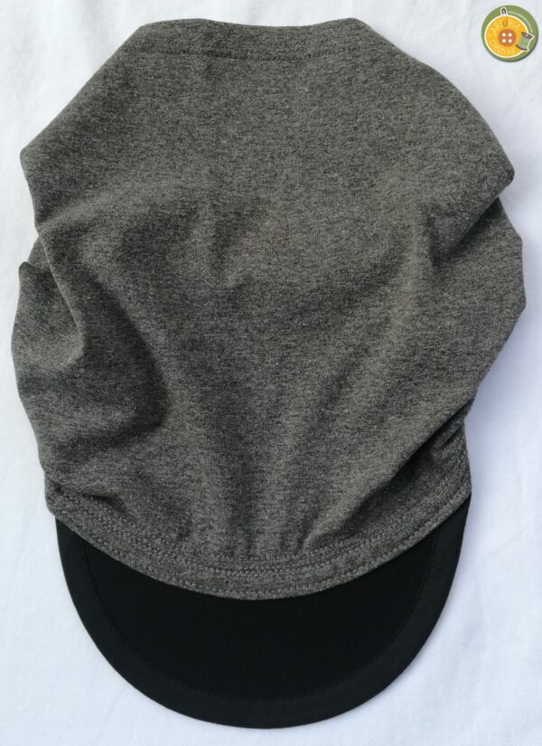 3.6 Fascia adulti con visiera GRIGIO SCURO