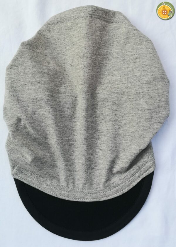 3.5 Fascia adulti con visiera GRIGIO CHIARO