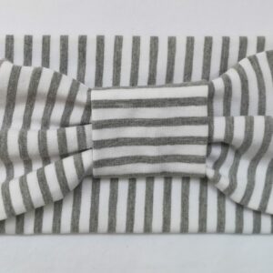 1.4 Fascia adulti con Nodo RIGHE BIANCO/GRIGIO