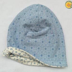 2.3 Berretto bambini FANTASIE BIANCO/AZZURRO