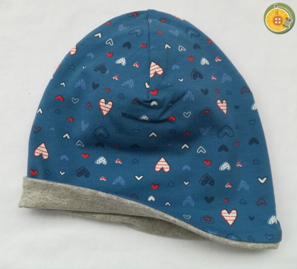 2.7 Berretto bambini BLU CUORICINI