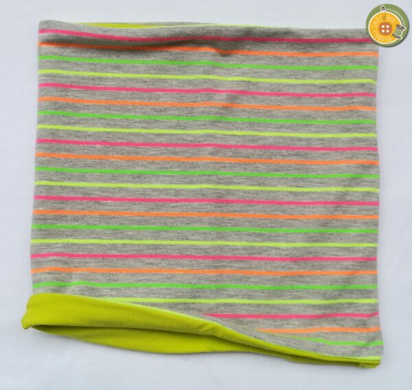 1.7 Scaldacollo bambini RIGHETTE FLUO