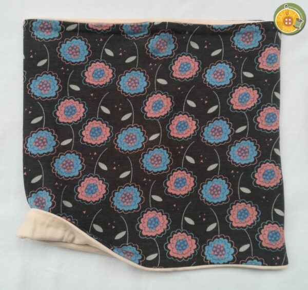 1.3 Scaldacollo bambini BLU FIORELLINI