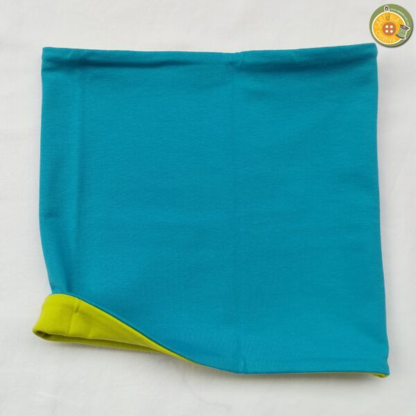 2.9 Scaldacollo bambini VERDE e CELESTE