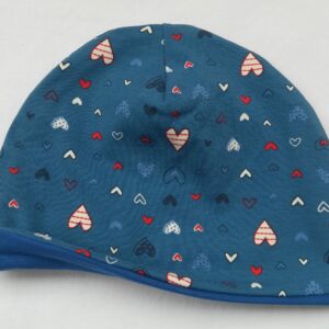 2.4 Berrettino baby BLU CUORI