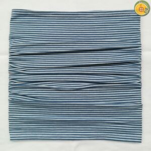 2.6 Scaldacollo semplice RIGHETTE FINI AZZURRO