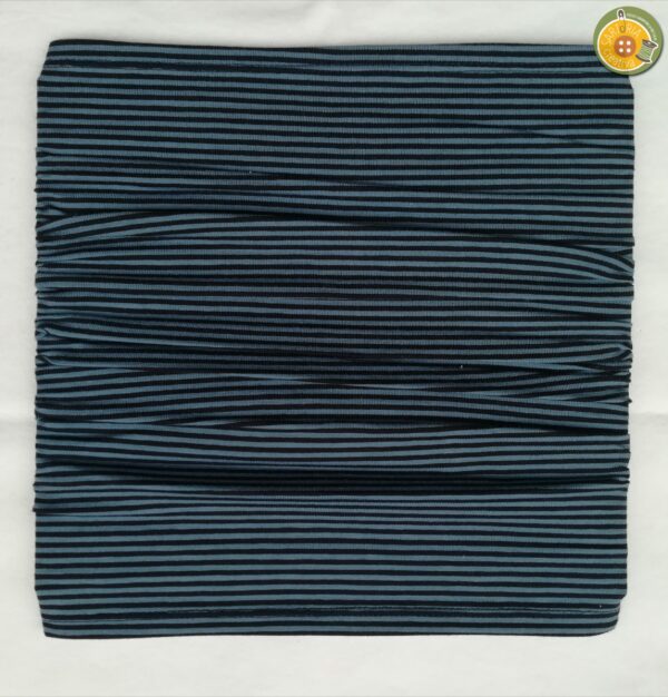 2.7 Scaldacollo semplice RIGHETTE FINI BLU