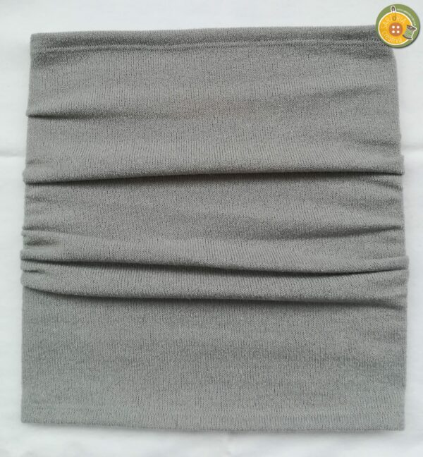 4.3 Scaldacollo semplice lanetta GRIGIO CHIARO