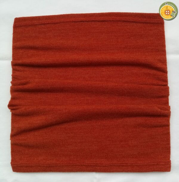 4.7 Scaldacollo semplice lanetta ARANCIONE