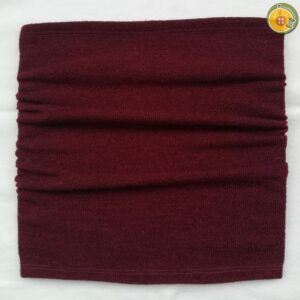 5. Scaldacollo semplice lanetta ROSSO BORDEAUX