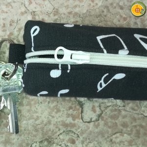 4.35 Portachiavi MUSICA in NERO