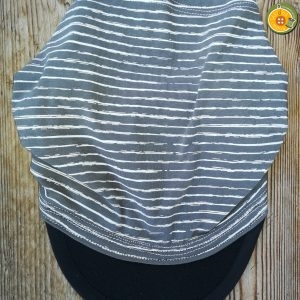 2.9 Fascia adulti con visiera RIGHETTE GRIGIO