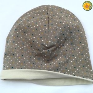 2. Berretto bambini POIS GRIGIO