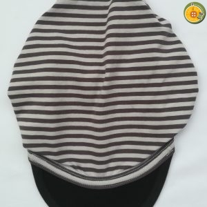 3.2 Fascia adulti con visiera RIGHE LILLA/VIOLETTO