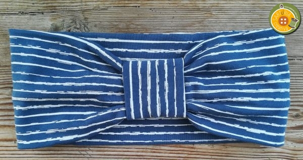 3.3 Fascia adulti con Nodo MOTIVO a RIGHE BLUETTE