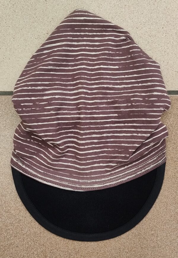 2.7 Fascia adulti con visiera RIGHETTE MELANZANA