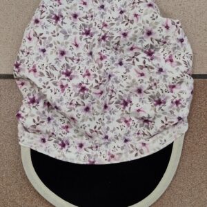 1.2 Fascia adulti con visiera FIORELLINI VIOLETTO