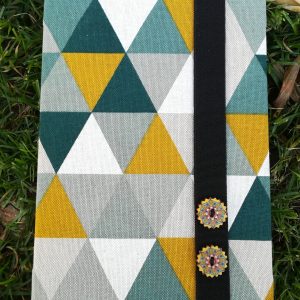 1.9 Quaderno TRIANGOLI BIANCO/OCRA/BLU