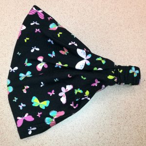 1.1 Fascia bambini FARFALLINE NERO