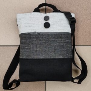 2. Zainetto GHIACCIO/GRIGIO e NERO