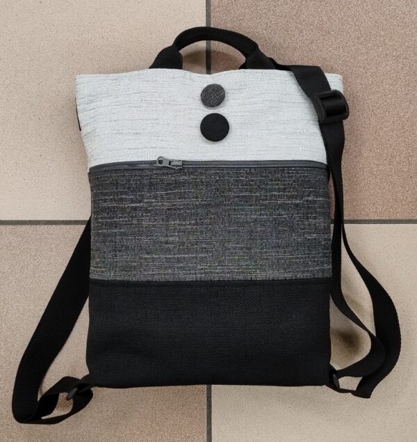 2. Zainetto GHIACCIO/GRIGIO e NERO