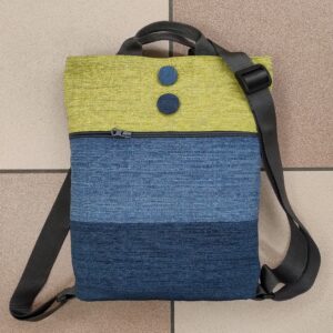 2.1 Zainetto VERDE/BLUETTE e BLU