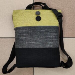 2.2 Zainetto VERDE/GRIGIO e NERO