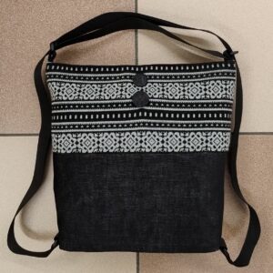 2.4 Trasformabile VELLUTO NERO effetto JEANS e JERSEY GRECHE